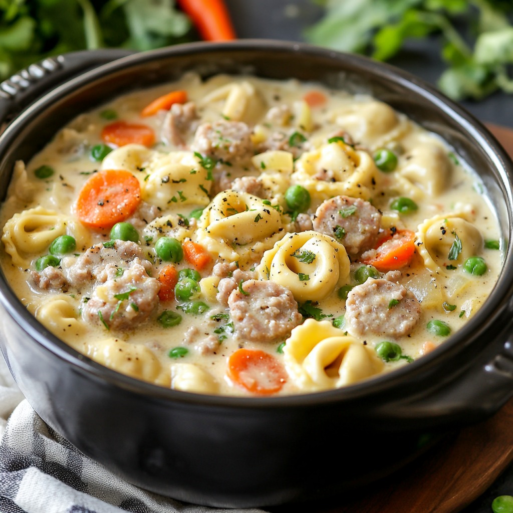 10-Minute Creamy Tortellini Soup: Comfort in a Bowl