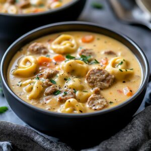 10-Minute Creamy Tortellini Soup: Comfort in a Bowl