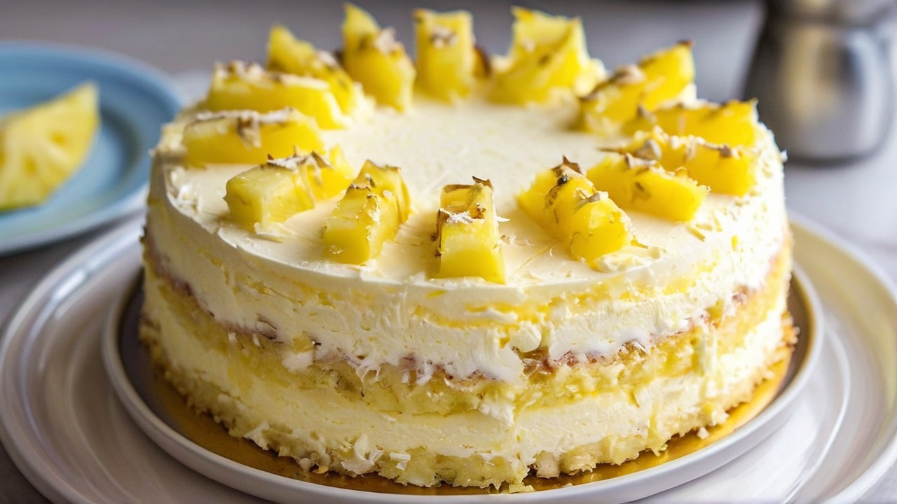 The Ultimate Pineapple Cake Recipe: 5 Steps to Paradise (Serves 8)