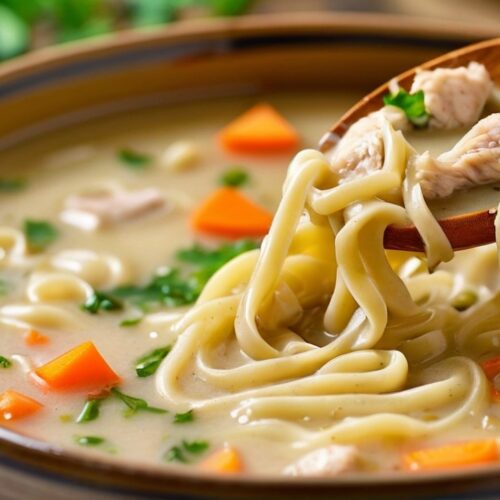 10 Delightfully Creamy Chicken Noodle Soup Recipe to Warm Your Soul